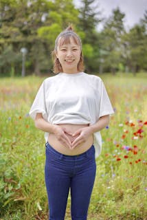 ふんわり笑顔フォト しろもん(三田聖子)