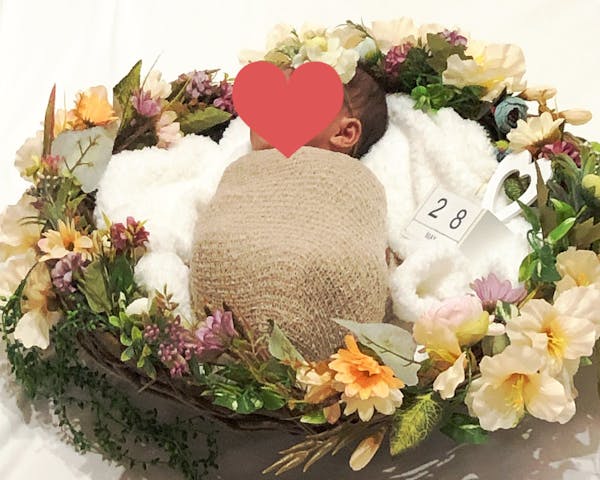 ニューボーンフォトの定番