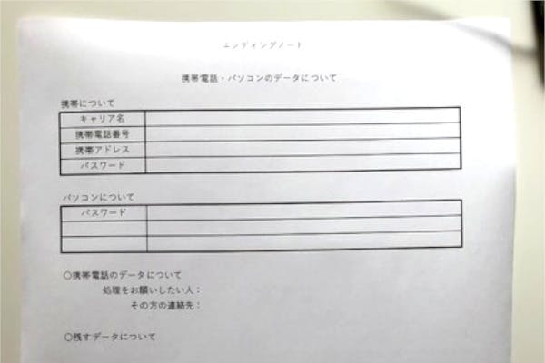 終活とは エンディングノートに書くべき遺言 遺影 生前整理について ミツモア