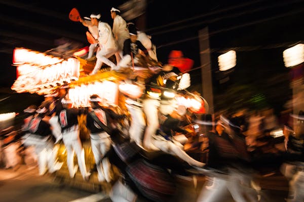 夜のお祭り写真の撮り方