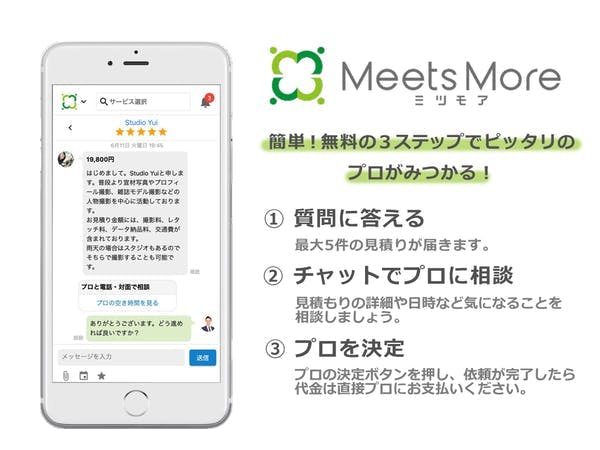 ミツモアの利用案内