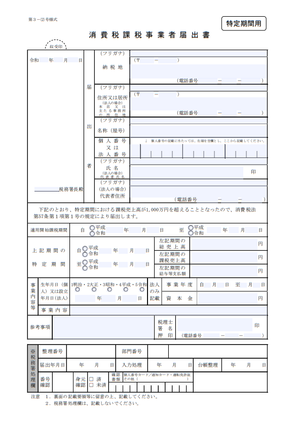 消費 税 簡易 課税 選択 届出 書 justpiccs