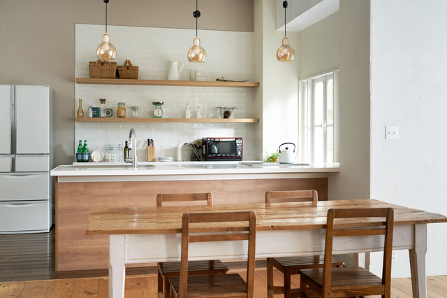 オープンキッチンの目隠し方法 Diyやリフォームのアイデアを紹介