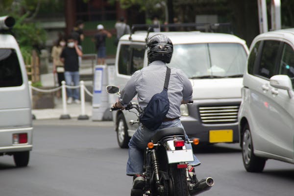 走る原付バイク