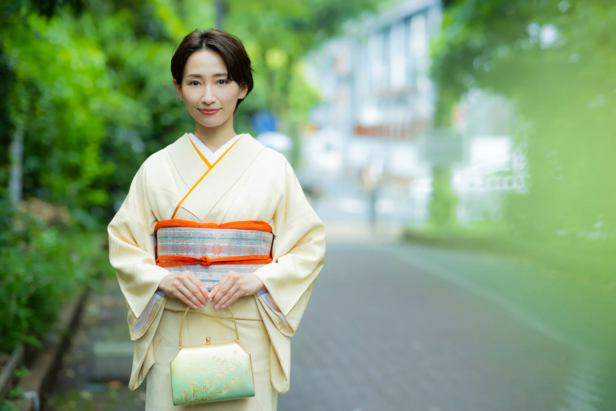 水色 花柄 着物 色留袖 着物の柄と色｜振袖、留袖、訪問着