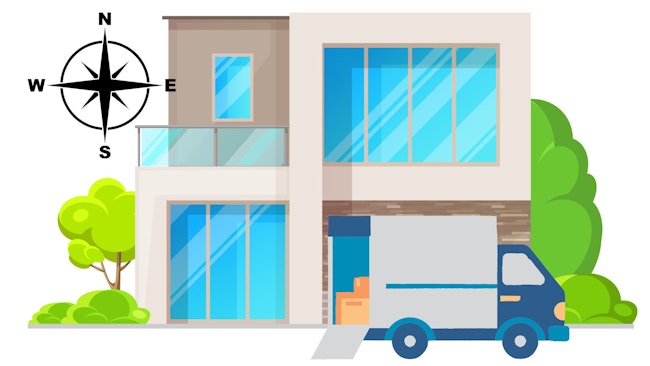 【2025年】引っ越しに良い方角は？吉方位や凶方位の調べ方と対策